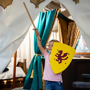 Knight's Village Glamping at Warwick Castle