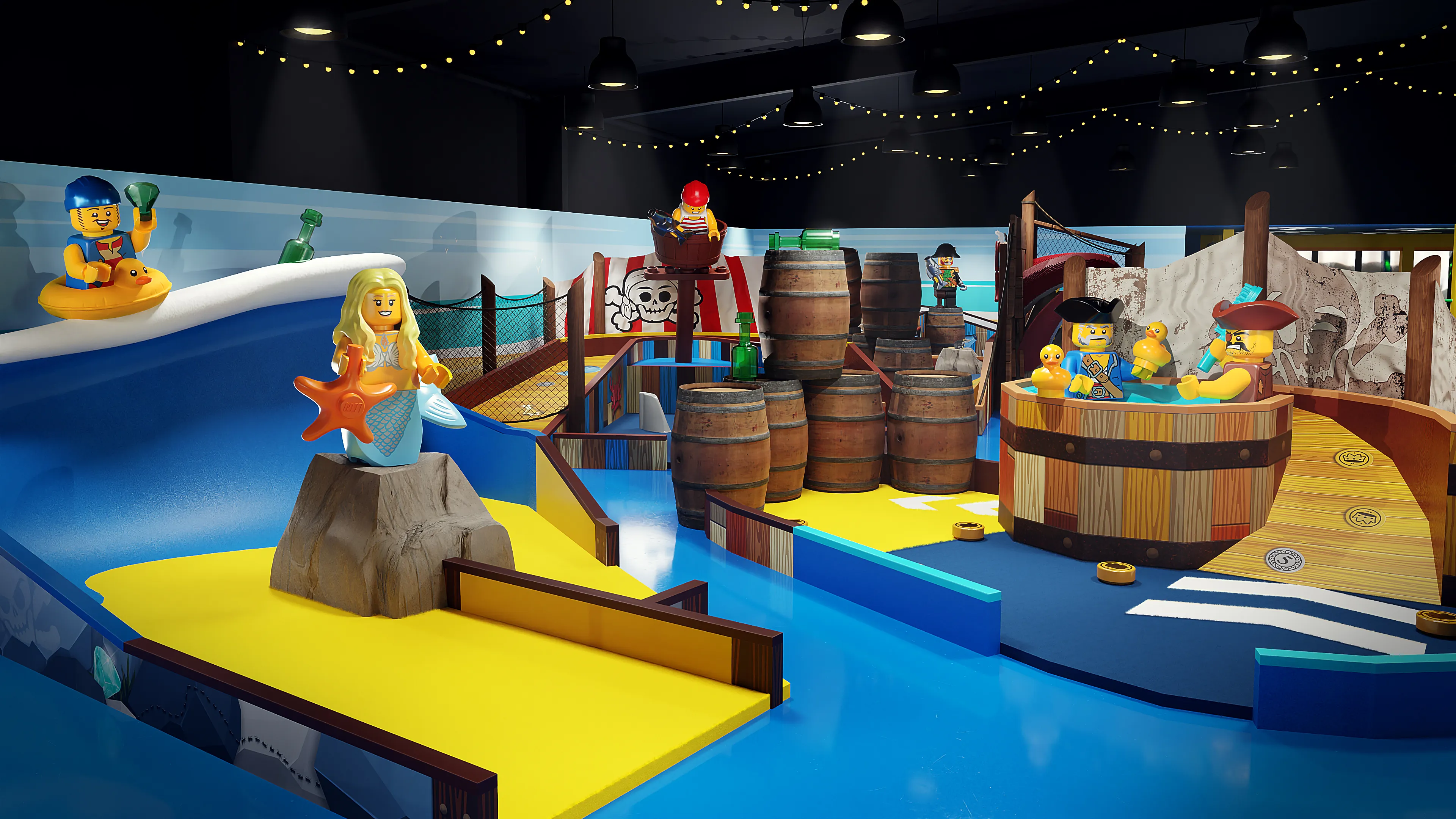 Artist Impression; LEGO® Adventure Golf Tees Off At The LEGOLAND® Windsor Resort This October 4