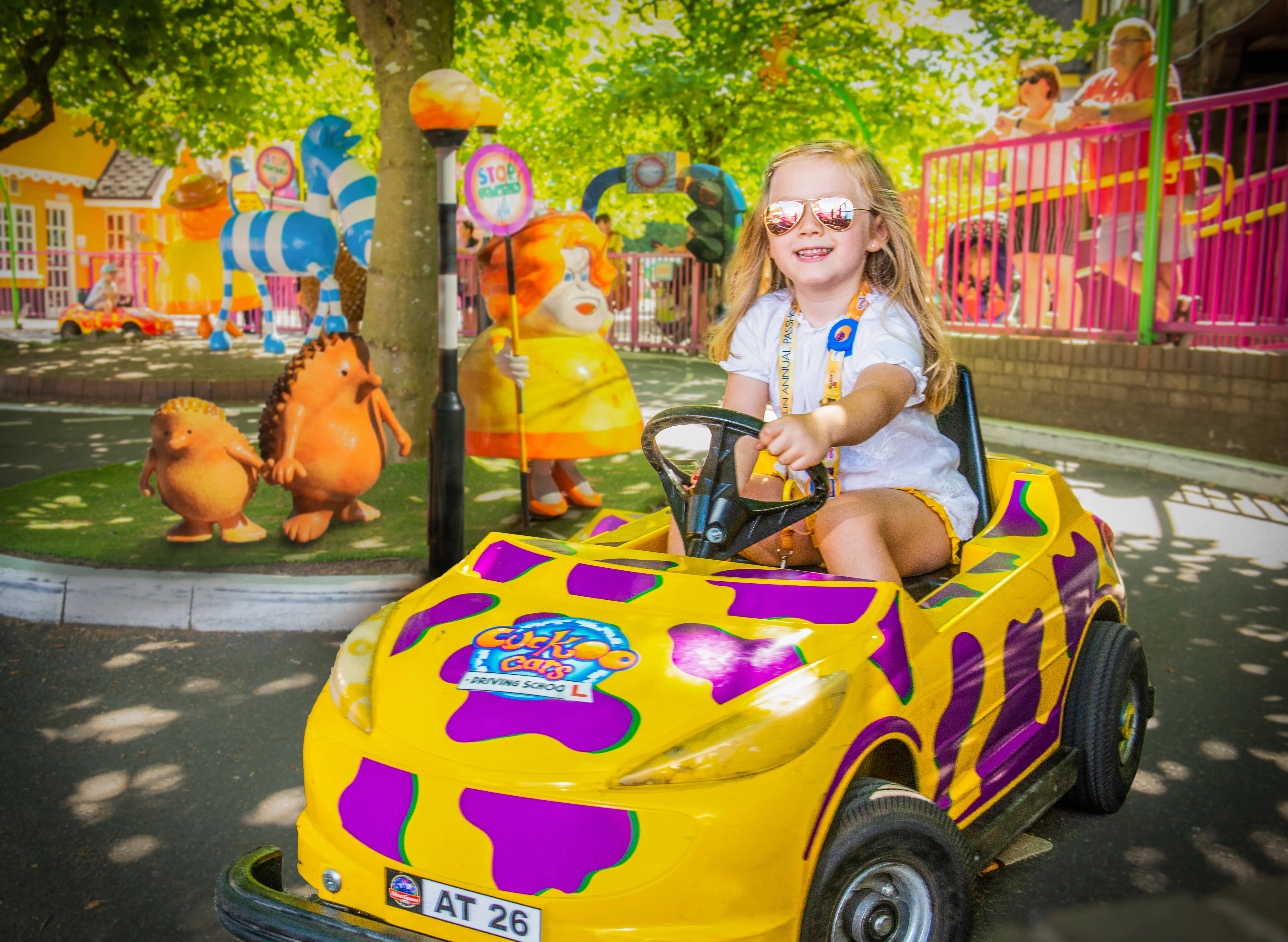 Cuckoo Cars Driving School at Alton Towers Resort