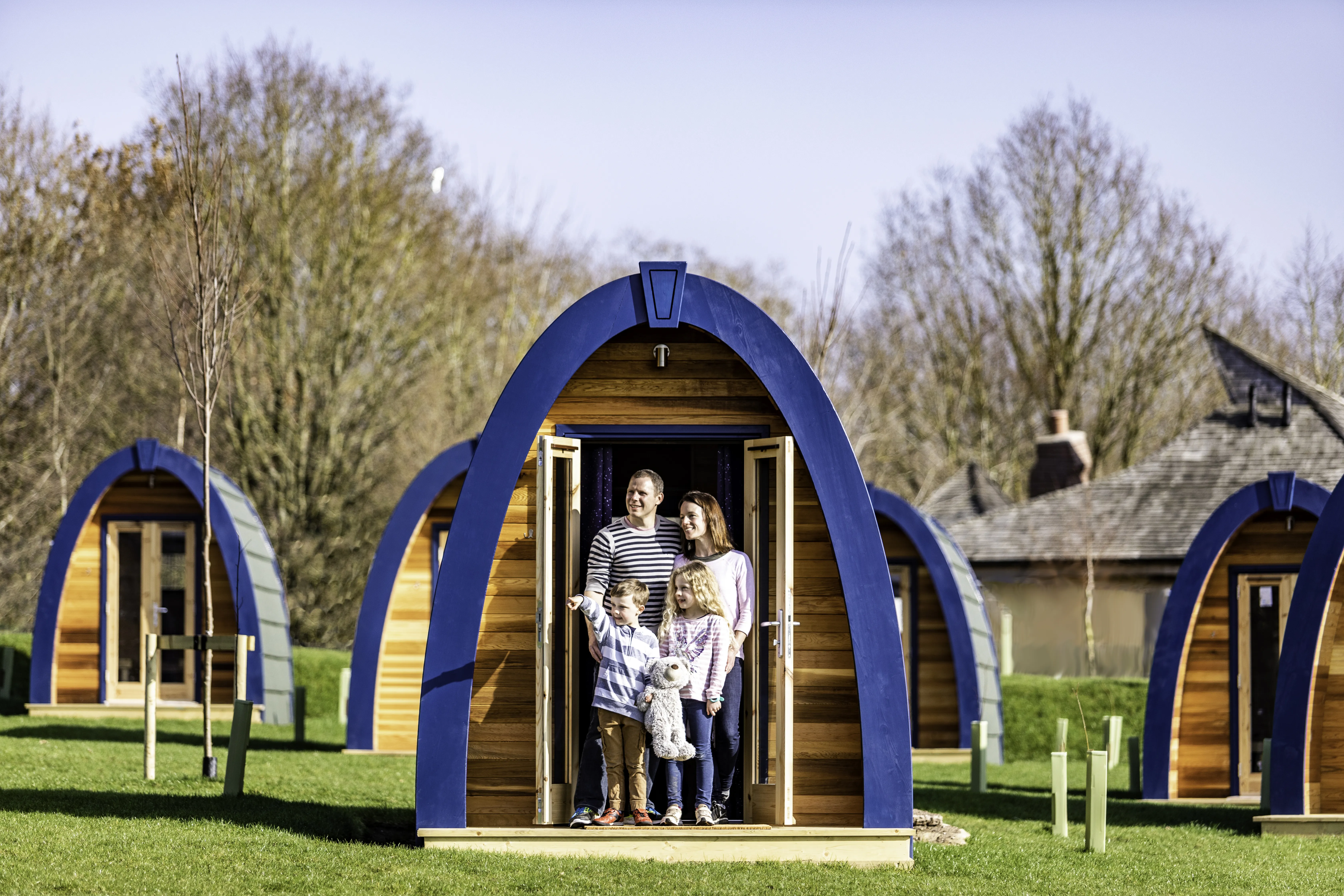 Stargazing Pods at the Alton Towers Resort