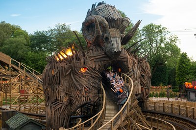 Wicker Man at the Alton Towers Resort